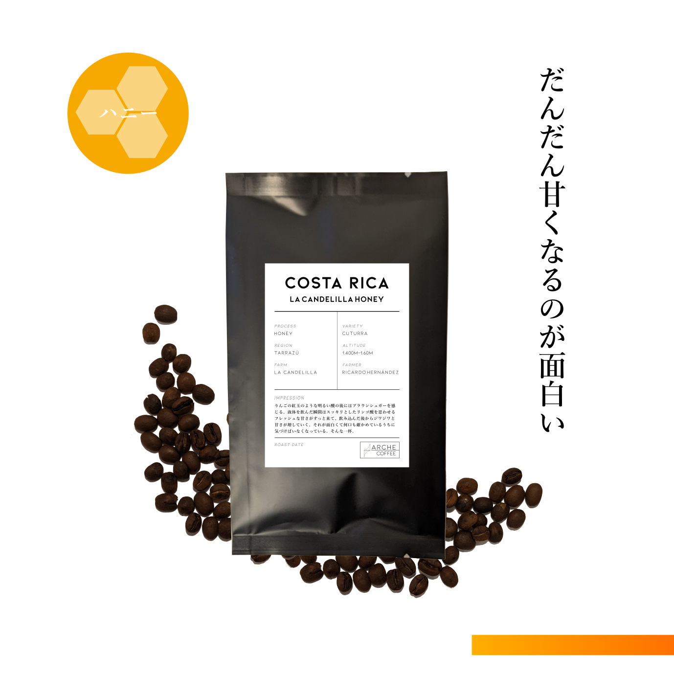 コスタリカ ラ・カンデリージャ ハニー